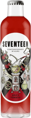 42,95 € Envoi gratuit | Boîte de 12 unités Boissons Fraîches Global Premium Seventeen Spicy Tomato Espagne Petite Bouteille 20 cl