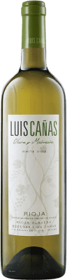 9,95 € Бесплатная доставка | Белое вино Luis Cañas Viñas Viejas D.O.Ca. Rioja Ла-Риоха Испания Viura, Malvasía бутылка 75 cl
