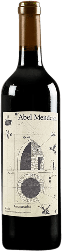 42,95 € Бесплатная доставка | Красное вино Abel Mendoza Guardaviñas D.O.Ca. Rioja Ла-Риоха Испания Tempranillo — Темпранильо Бутылка 75 cl