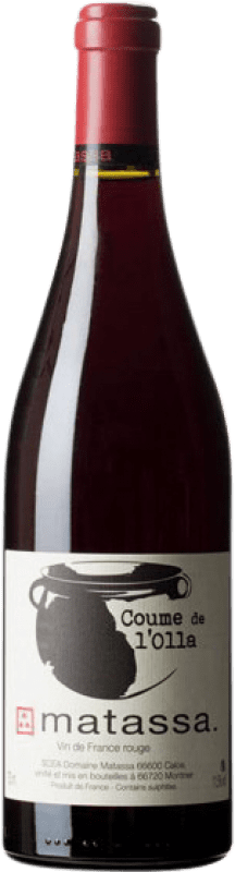 19,95 € Бесплатная доставка | Красное вино Matassa Coume de l'Olla Лангедок-Руссильон Франция Grenache Tintorera, Grenache Grey, Macabeo бутылка 75 cl