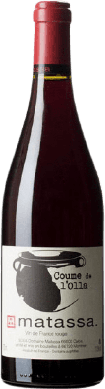 33,95 € Kostenloser Versand | Rotwein Domaine Matassa Coume de l'Olla Languedoc-Roussillon Frankreich Grenache Tintorera, Grenache Grau, Macabeo Flasche 75 cl