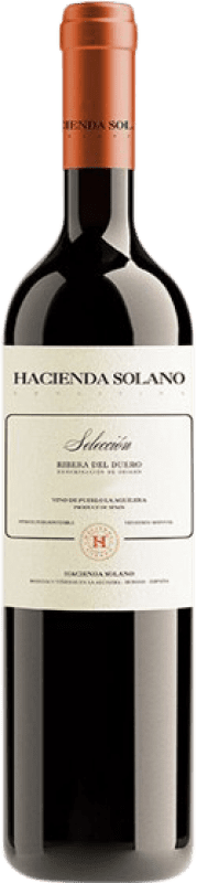 29,95 € Spedizione Gratuita | Vino rosso Hacienda Solano Selección D.O. Ribera del Duero Castilla y León Spagna Tempranillo Bottiglia Magnum 1,5 L