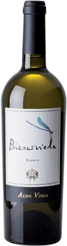 23,95 € Envío gratis | Vino blanco Aldo Viola Biancoviola I.G.T. Terre Siciliane Sicilia Italia Grecanico, Catarratto, Grillo Botella 75 cl