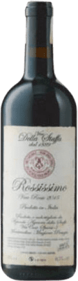 21,95 € Free Shipping | Red wine Vini Conestabile della Staffa Il Rossissimo I.G.T. Umbria Umbria Italy Grenache Tintorera Bottle 75 cl