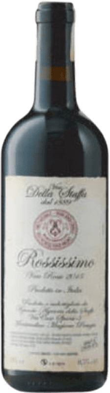 21,95 € Free Shipping | Red wine Vini Conestabile della Staffa Il Rossissimo I.G.T. Umbria Umbria Italy Grenache Tintorera Bottle 75 cl