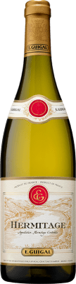 86,95 € Бесплатная доставка | Белое вино E. Guigal Blanc A.O.C. Crozes-Hermitage Рона Франция Roussanne, Marsanne бутылка 75 cl