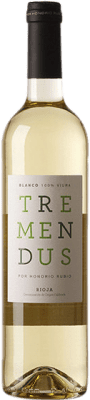 6,95 € Envio grátis | Vinho branco Honorio Rubio Tremendus Blanco D.O.Ca. Rioja La Rioja Espanha Viura Garrafa 75 cl