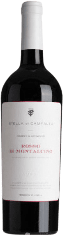 103,95 € Free Shipping | Red wine Azienda Agricola S. Giuseppe Stella di Campalto D.O.C. Rosso di Montalcino Tuscany Italy Sangiovese Bottle 75 cl
