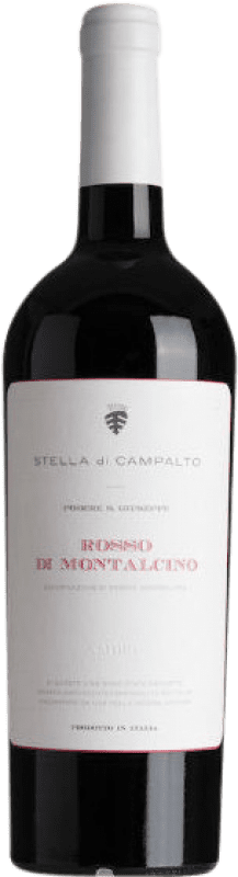 108,95 € Envio grátis | Vinho Tinto Azienda Agricola S. Giuseppe Stella di Campalto D.O.C. Rosso di Montalcino Tuscany Itália Sangiovese Eco — Biológico 75 cl