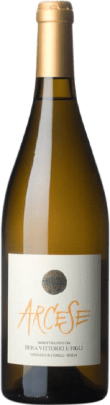 16,95 € Envío gratis | Vino blanco Bera Arcese I.G. Vino da Tavola Piemonte Italia Arneis, Sauvignon Blanca, Cortese, Favorita Botella 75 cl
