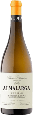 16,95 € Spedizione Gratuita | Vino bianco Pena das Donas Almalarga D.O. Ribeira Sacra Galizia Spagna Godello Bottiglia 75 cl