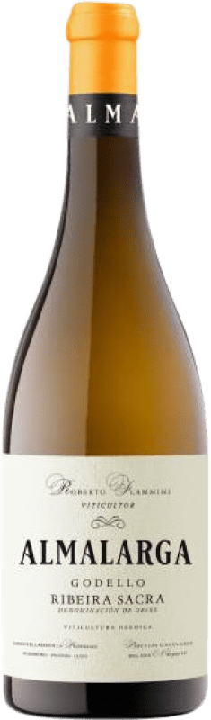 15,95 € Envio grátis | Vinho branco Pena das Donas Almalarga D.O. Ribeira Sacra Galiza Espanha Godello Garrafa 75 cl
