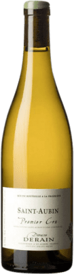 93,95 € Бесплатная доставка | Белое вино Dominique Derain Blanc 1er Cru A.O.C. Saint-Aubin Бургундия Франция Chardonnay бутылка 75 cl