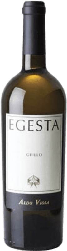 34,95 € Envio grátis | Vinho branco Aldo Viola Egesta I.G.T. Terre Siciliane Sicília Itália Grillo Garrafa 75 cl