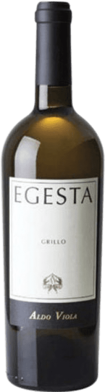 34,95 € Spedizione Gratuita | Vino bianco Aldo Viola Egesta I.G.T. Terre Siciliane Sicilia Italia Grillo Bottiglia 75 cl