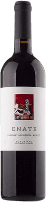 13,95 € Free Shipping | Red wine Enate Cabernet Sauvignon-Merlot D.O. Somontano Aragon Spain Merlot, Cabernet Sauvignon Magnum Bottle 1,5 L