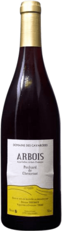 49,95 € Envío gratis | Vino tinto Domaine des Cavarodes Chemenot A.O.C. Arbois Jura Francia Poulsard Botella 75 cl