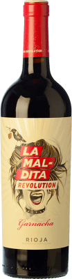 15,95 € Spedizione Gratuita | Vino rosso La Maldita Revolution D.O.Ca. Rioja La Rioja Spagna Grenache Tintorera Bottiglia 75 cl