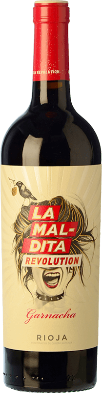 15,95 € Бесплатная доставка | Красное вино La Maldita Revolution D.O.Ca. Rioja Ла-Риоха Испания Grenache Tintorera бутылка 75 cl