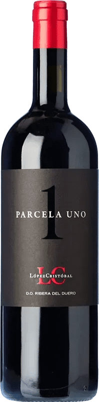 42,95 € 送料無料 | 赤ワイン López Cristóbal Parcela Uno D.O. Ribera del Duero カスティーリャ・イ・レオン スペイン Tempranillo ボトル 75 cl