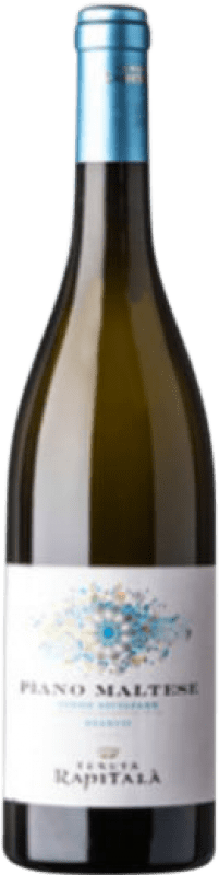 15,95 € Kostenloser Versand | Weißwein Rapitalà Piano Maltese I.G.T. Terre Siciliane Sizilien Italien Chardonnay, Catarratto Flasche 75 cl
