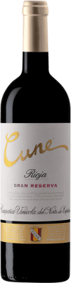 25,95 € 送料無料 | 赤ワイン Norte de España - CVNE Cune グランド・リザーブ D.O.Ca. Rioja ラ・リオハ スペイン Tempranillo, Graciano, Mazuelo ボトル 75 cl