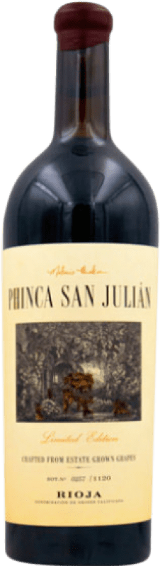 81,95 € Spedizione Gratuita | Vino rosso Bhilar Phinca San Julián D.O.Ca. Rioja La Rioja Spagna Tempranillo, Graciano, Grenache Tintorera, Viura Bottiglia 75 cl