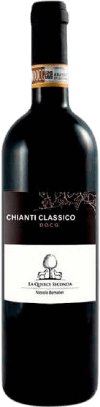 15,95 € 免费送货 | 红酒 La Querce Seconda D.O.C.G. Chianti Classico 托斯卡纳 意大利 Sangiovese 瓶子 75 cl