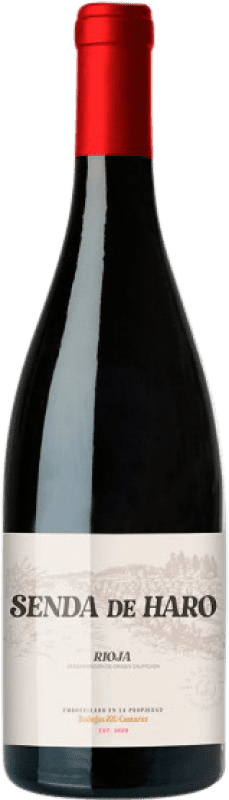 10,95 € 免费送货 | 红酒 Honorio Rubio Senda de Haro D.O.Ca. Rioja 拉里奥哈 西班牙 Tempranillo, Grenache Tintorera 瓶子 75 cl