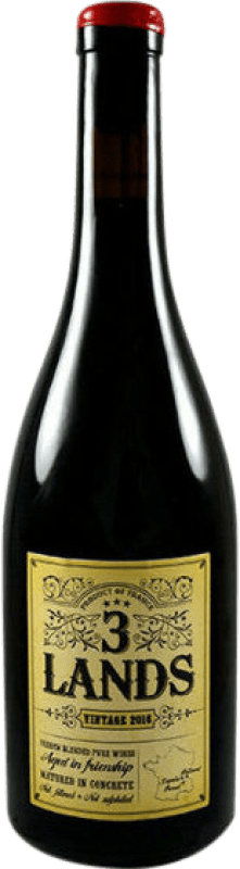 47,95 € Envio grátis | Vinho tinto Jean-Claude Lapalu 3 Lands Borgonha França Syrah, Gamay, Mondeuse Garrafa 75 cl