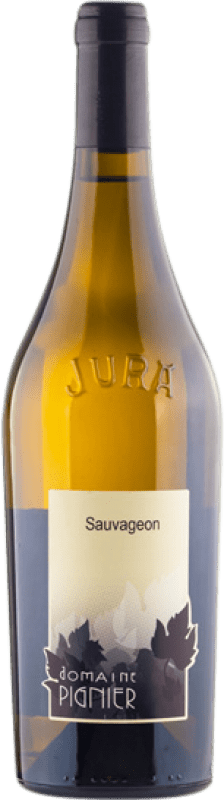 64,95 € Spedizione Gratuita | Vino bianco Pignier Sauvageon Ouillée A.O.C. Côtes du Jura Jura Francia Savagnin Bottiglia 75 cl