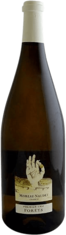 39,95 € Бесплатная доставка | Белое вино Moreau-Naudet Forêts A.O.C. Chablis Premier Cru Бургундия Франция Chardonnay бутылка 75 cl