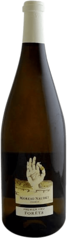 42,95 € Free Shipping | White Wine Moreau-Naudet Forêts 1er Premier Cru A.O.C. Chablis Burgundy France Chardonnay Eco — Organic 75 cl