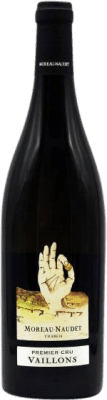 39,95 € 免费送货 | 白酒 Moreau-Naudet Vaillons 1er Cru A.O.C. Chablis Premier Cru 勃艮第 法国 Chardonnay 瓶子 75 cl