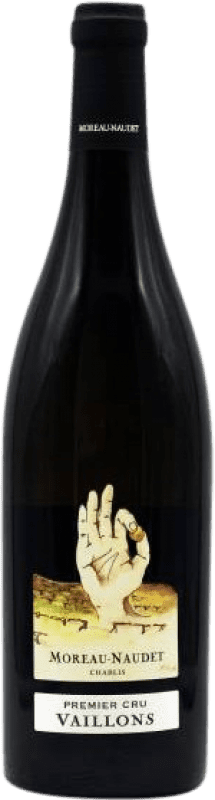 39,95 € Free Shipping | White wine Moreau-Naudet Vaillons 1er Cru A.O.C. Chablis Premier Cru Burgundy France Chardonnay Bottle 75 cl