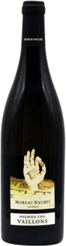 39,95 € Бесплатная доставка | Белое вино Moreau-Naudet Vaillons A.O.C. Chablis Premier Cru Бургундия Франция Chardonnay бутылка 75 cl