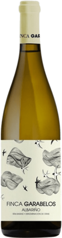 24,95 € 免费送货 | 白酒 Finca Garabelos D.O. Rías Baixas 加利西亚 西班牙 Albariño 瓶子 75 cl