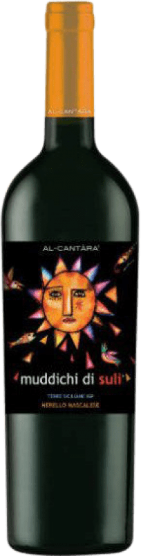 19,95 € Envio grátis | Vinho Tinto Al-Cantàra Muddichi di Suli I.G.T. Terre Siciliane Sicília Itália Nerello Eco — Biológico 75 cl