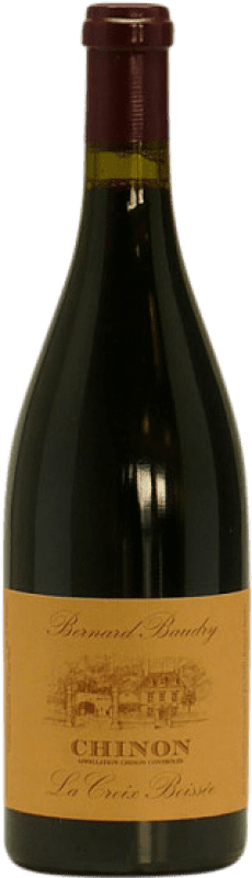 33,95 € Spedizione Gratuita | Vino rosso Bernard Baudry La Croix Boissee Rouge A.O.C. Chinon Loire Francia Cabernet Franc Bottiglia 75 cl