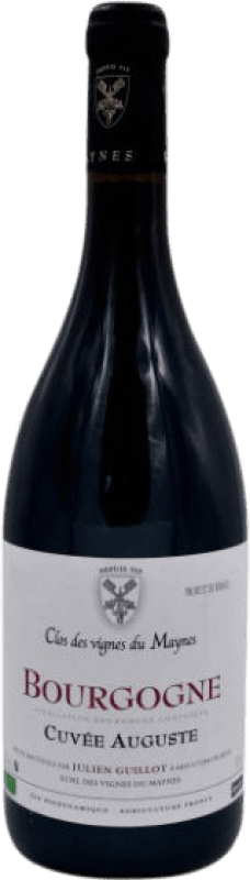 84,95 € 免费送货 | 红葡萄酒 Clos des Vignes du Mayne Julien Guillot Auguste Cuvée A.O.C. Bourgogne 勃艮第 法国 Pinot Noir — 黑皮诺 Eco — 生态 有机 天然 75 cl