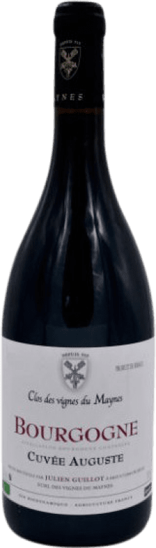 46,95 € Spedizione Gratuita | Vino rosso Clos des Vignes du Mayne Julien Guillot Cuvée Auguste A.O.C. Bourgogne Borgogna Francia Pinot Nero Bottiglia 75 cl