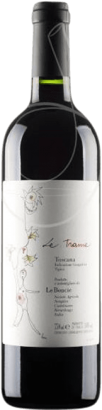 43,95 € Бесплатная доставка | Красное вино Podere Le Boncie Le Trame D.O.C.G. Chianti Classico Тоскана Италия Sangiovese, Colorino, Foglia Tonda бутылка 75 cl