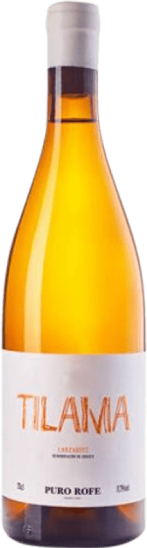 35,95 € 免费送货 | 白酒 Puro Rofe Tilama D.O. Lanzarote 加那利群岛 西班牙 Malvasía 瓶子 75 cl