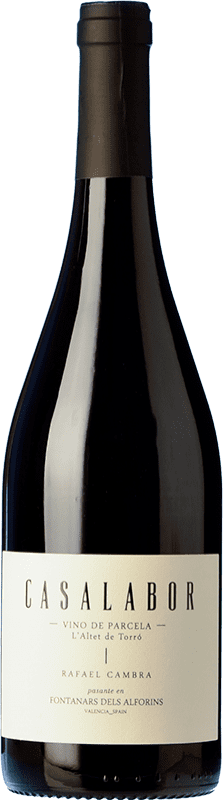 22,95 € Free Shipping | Red wine Rafael Cambra Casalabor D.O. Valencia Valencian Community Spain Arco Bottle 75 cl