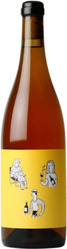 15,95 € 免费送货 | 白酒 Vins Jordi Esteve RIM Sarau Blanc D.O. Empordà 加泰罗尼亚 西班牙 Macabeo, Garnacha Roja 瓶子 75 cl