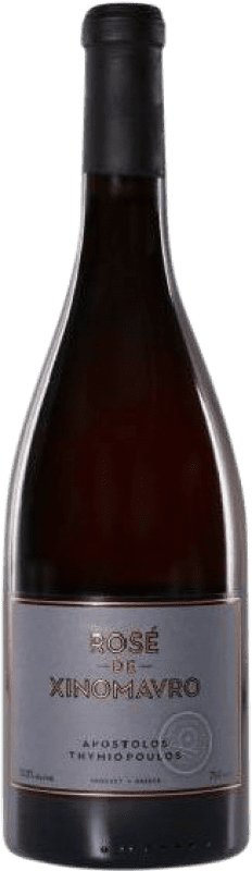 15,95 € Kostenloser Versand | Rosé-Wein Apostolos Thymiopoulos Rosé P.D.O. Naoussa Macedonia Griechenland Mavro Flasche 75 cl