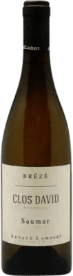 26,95 € 免费送货 | 白酒 Arnaud Lambert Clos David A.O.C. Saumur 卢瓦尔河 法国 Chenin White 瓶子 75 cl