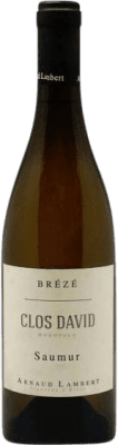 28,95 € Envío gratis | Vino blanco Arnaud Lambert Clos David A.O.C. Saumur Loire Francia Chenin Blanco Ecológico Botella 75 cl
