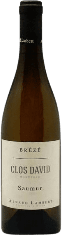 26,95 € Envío gratis | Vino blanco Arnaud Lambert Clos David A.O.C. Saumur Loire Francia Chenin Blanco Botella 75 cl