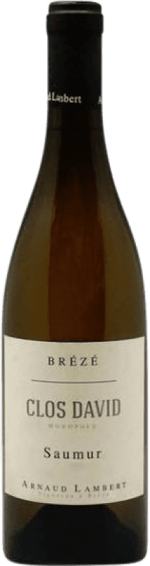 28,95 € Free Shipping | White wine Arnaud Lambert Clos David A.O.C. Saumur Loire France Chenin White Organic Bottle 75 cl